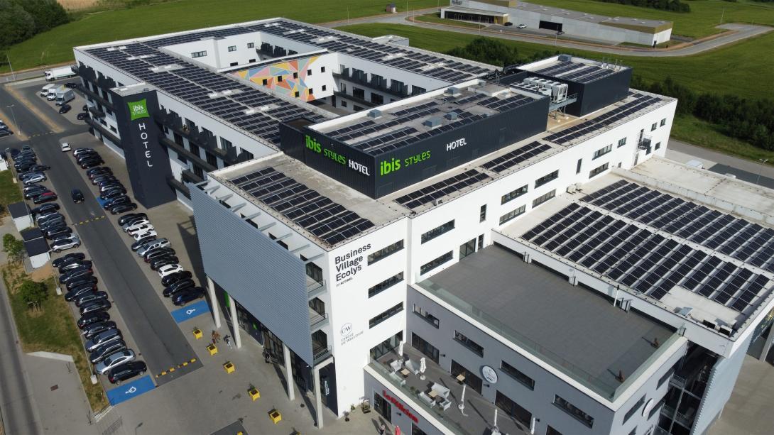 Business Village Ecolys by Actibel - vue aérienne