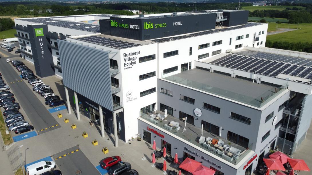 Business Village Ecolys by Actibel - vue aérienne